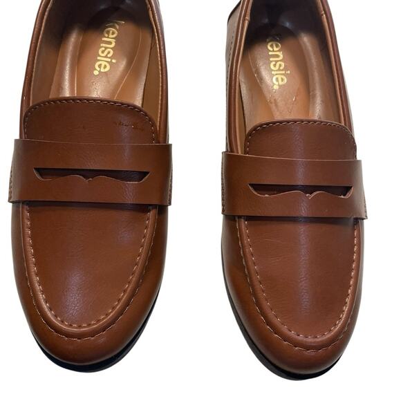 Kensie Brown Gitty Loafers Lightweight Comfort Slip‑On Shoes Women’s 6 NWOT - Picture 2 of 9